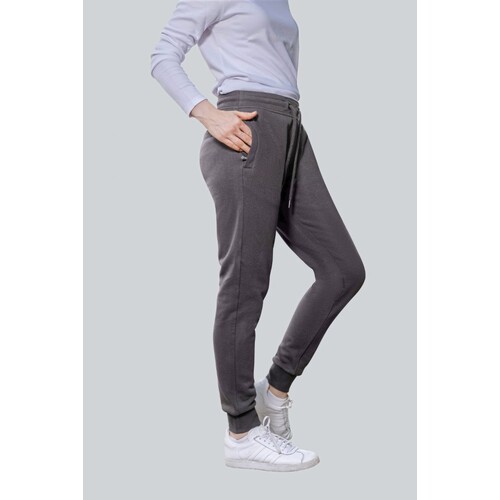 Pantalón de chándal HRM Unisex Premium (Dark Grey, L)