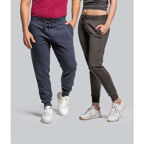 HRM Unisex Premium Jogging Pants (Dark Grey, L)