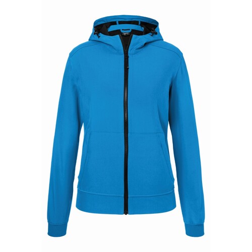 Ladies` Hooded Softshell Jacket