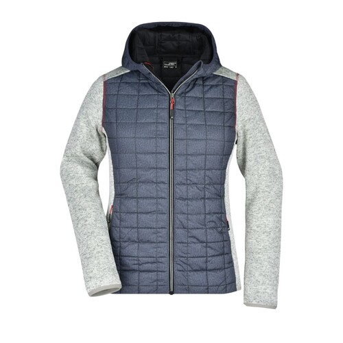 Ladies' Knitted Hybrid Jacket