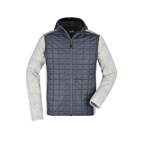 Men's Knitted Hybrid Jacket