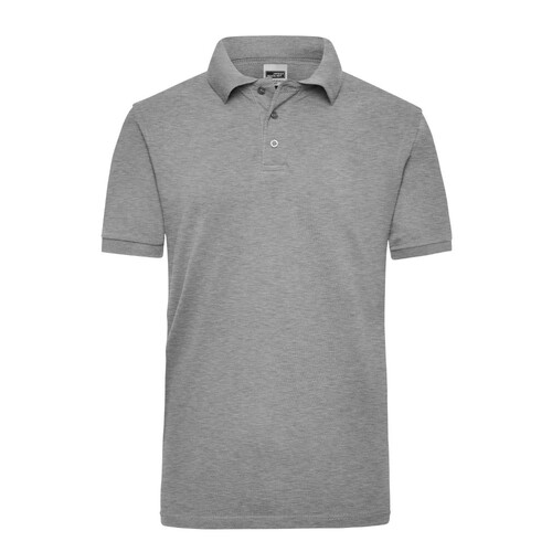 James&Nicholson Men´s Workwear Polo (White, 3XL)