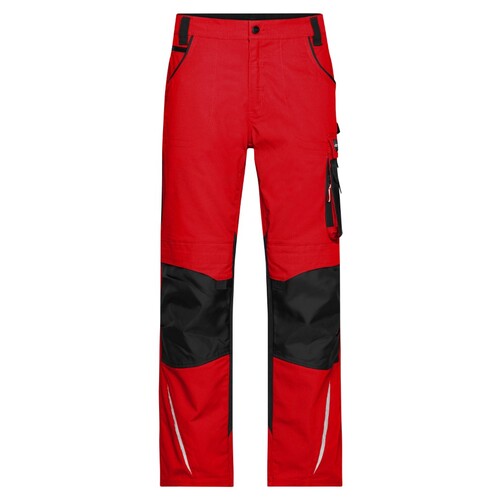 James&Nicholson Workwear Pants -STRONG- (White, Carbon, 25)