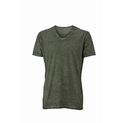 James&Nicholson Men´s Gipsy T-Shirt (Turquoise, 3XL)