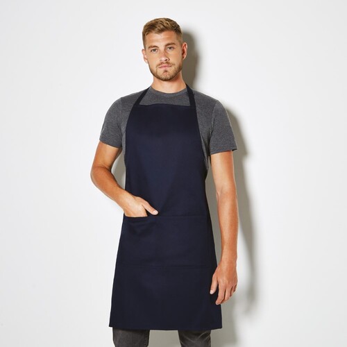 Bargear Bib Superwash® 60º Pocket Apron Unisex (Dark Grey, 89 x 92 cm)