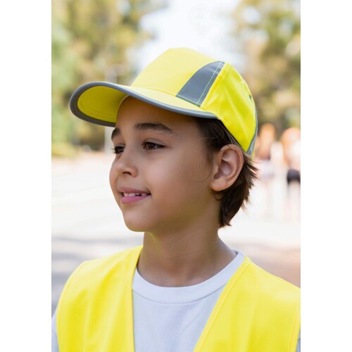Premium high visibility cap for kids