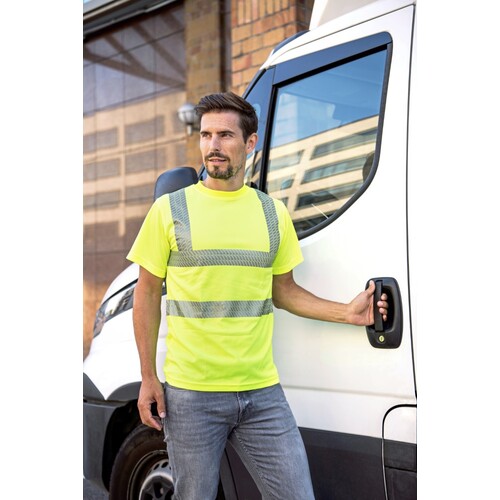 Hi-Viz Broken Reflective T-Shirt EN ISO 20471