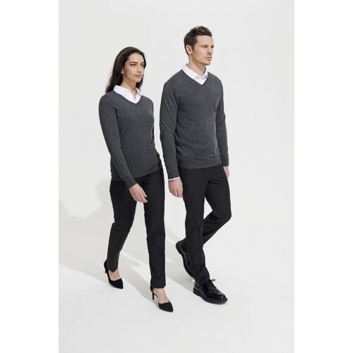 SOL´S Women´s Glory Sweater (Grey Melange, XXL)