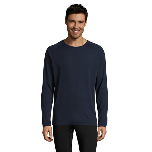 Men's Long-Sleeve Sports T-Shirt Sporty