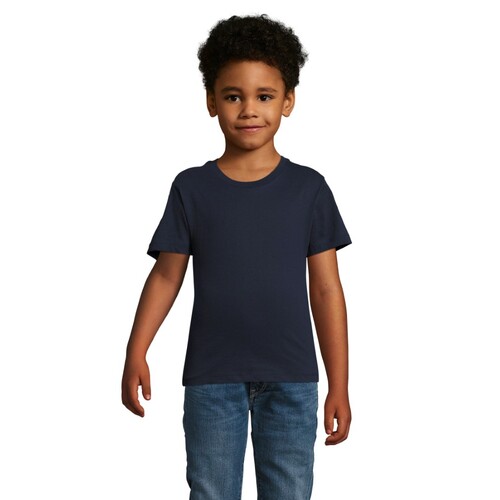 Camiseta de manga corta con cuello redondo para niños Milo