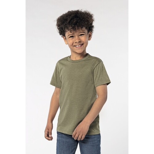 T-shirt girocollo da bambino con vestibilità Regent