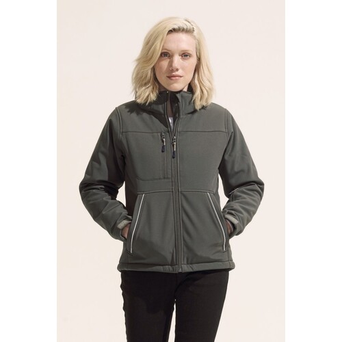 SOL'S Rock Softshell imbottito da donna (Charcoal Grey (Solid), S)