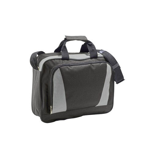 SOL´S Business Bag Cambridge (Black, Apple Green, 40 x 31 x 11 cm)