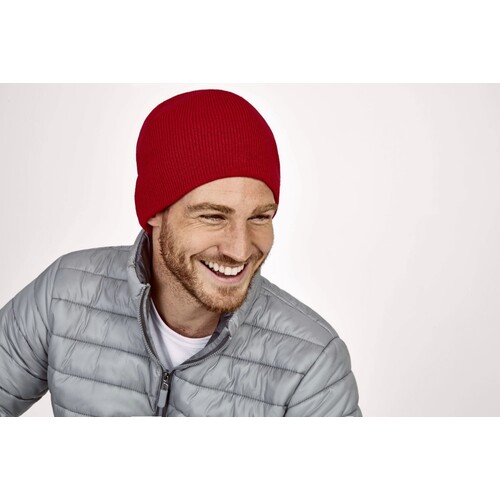 SOL´S Bronx Hat (Red, One Size)