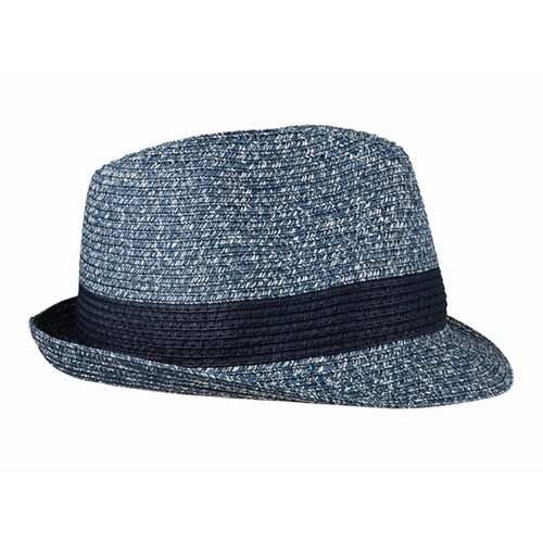 Myrtle beach Melange Hat (Grey Melange, S/M (56 cm))