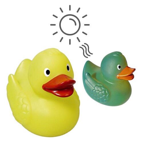 Schnabels® rubber duck UV color change