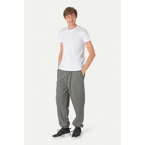 Neutral Unisex Sweatpants With Elastic Cuff (Red, L)