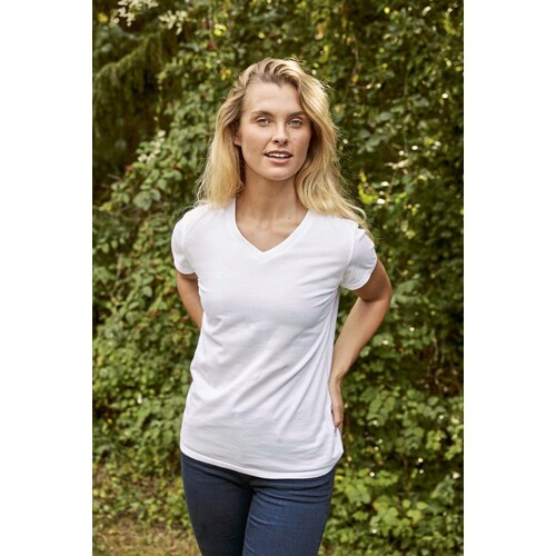 Neutral Ladies´ V-Neck T-Shirt (Black, S)