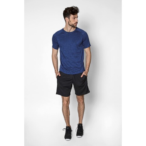 Nath Short Sleeve Sport T-Shirt Rex (Coral Fluor Melange, XS)