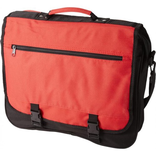 L-merch Anchorage Conference Bag (Red, Black, 40 x 10 x 33 cm)