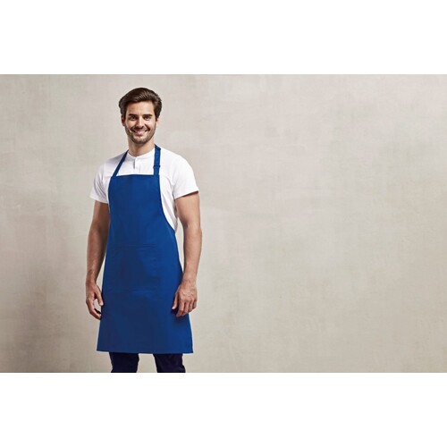 Premier Workwear Colours Collection Bib Apron With Pocket (Duck Egg Blue (ca. Pantone 7466C), 72 x 86 cm)