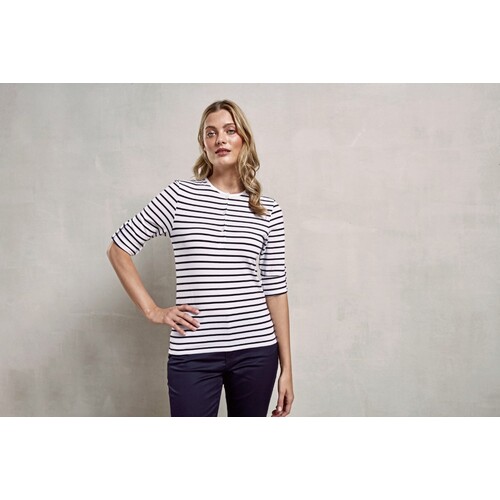 Womens Long John Roll Sleeve Tee