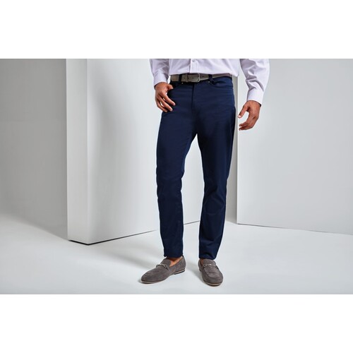 Premier Workwear Men´s Performance Chino Jeans (Black (ca. Pantone Black C), 30/31)