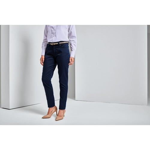 Ladies` Performance Chino Jeans