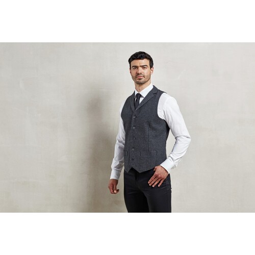 Mens Herringbone Waistcoat