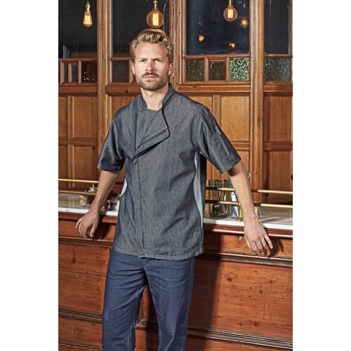 Chefs Zip-Close Short Sleeve Jacket