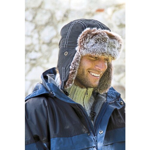 Result Winter Essentials Classic Sherpa Hat (Midnight Blue, L)