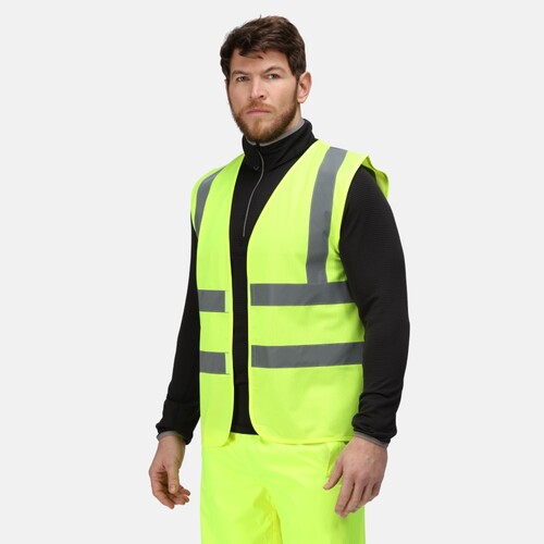 Regatta High Visibility Pro Hi-Vis Vest (Orange, XL)