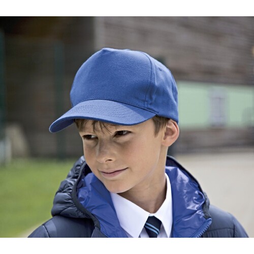 Result Headwear Junior Boston Printers Cap (Black, One Size)