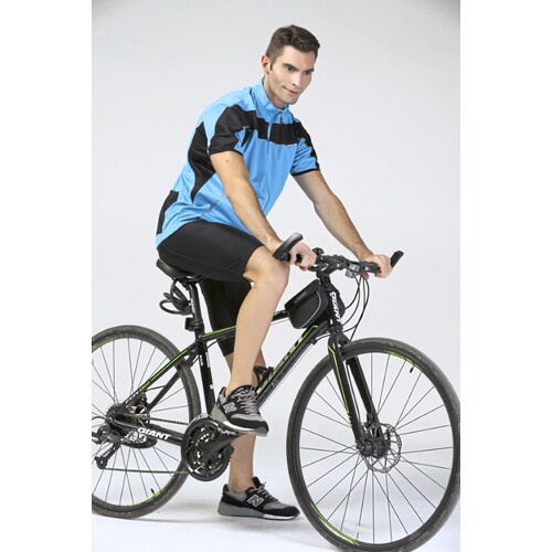 SPIRO Men´s Padded Bikewear Shorts (Black, S)
