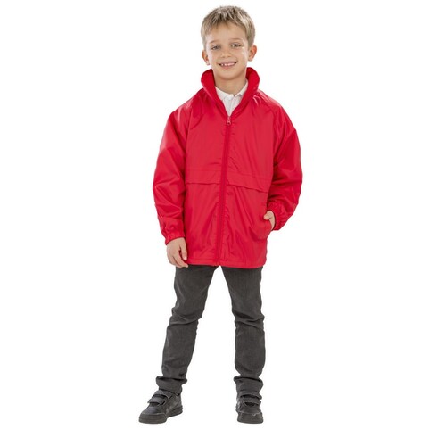 Result Core Junior Microfleece Lined Jacket (Royal, L (9-10))