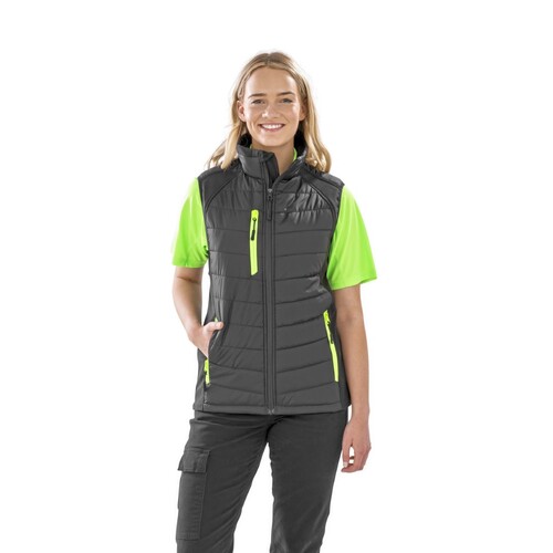 Result Genuine Recycled Compass Padded Softshell Gilet (Navy, Navy, S)