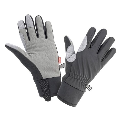 SPIRO Unisex Bikewear Long Gloves (Black, Grey, L)