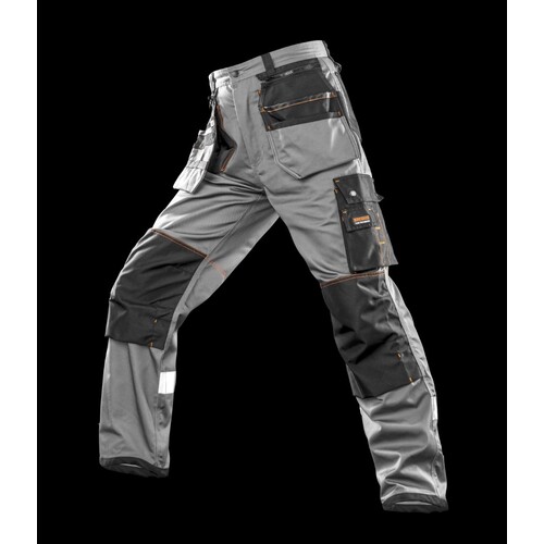 Result WORK-GUARD X-Over Holster Trouser With Cordura® (Grey, Black, XS)