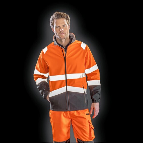 Printable Safety Softshell Jacket