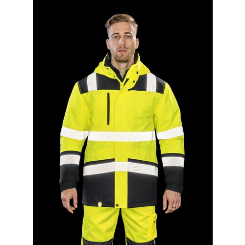 Printable Waterproof Softshell Safety Coat