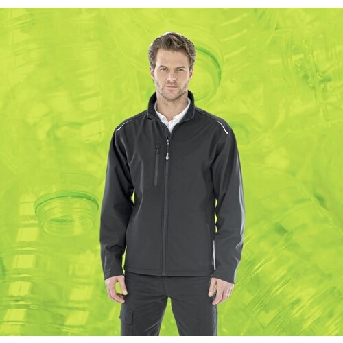 Recycled 3-Layer Printable Softshell Jacket