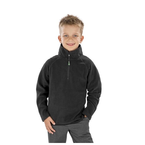 Result Genuine Recycled Junior Recycled Microfleece Top (Grey, XL (12-14 Jahre))