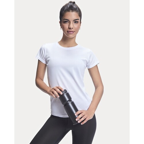 Roly Sport Women´s Montecarlo T-Shirt (Dark Sand 219, L)