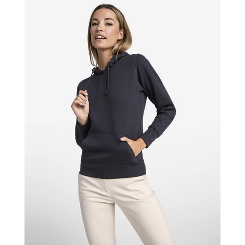Roly Women´s Urban Hooded Sweatshirt (Royal Blue 05, White 01, XXL)