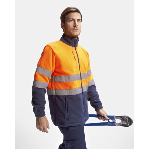 Roly Workwear Altair Fleece Jacket (Fluor Yellow 221, 3XL)