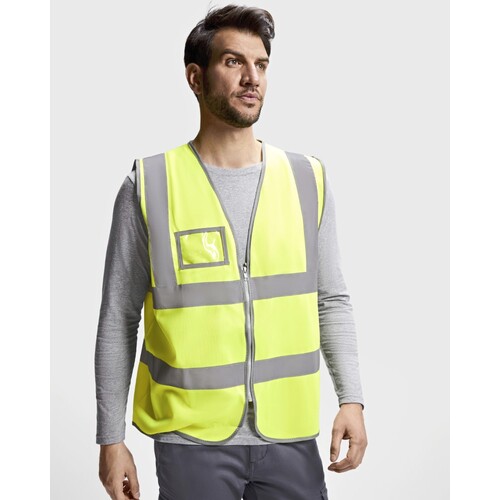 Roly Workwear Vest Polux (Fluor Yellow 221, M/L)