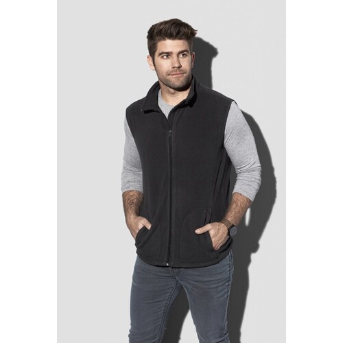 Stedman® Fleece Vest (Black Opal, S)