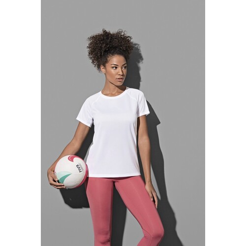 Stedman® Active 140 Raglan Women (White, XL)