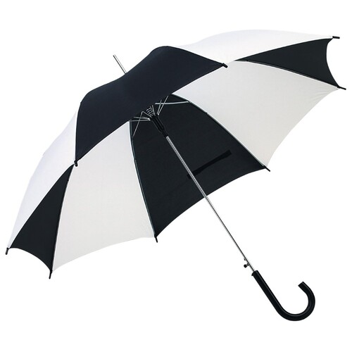 Automatic umbrella with plastic handle