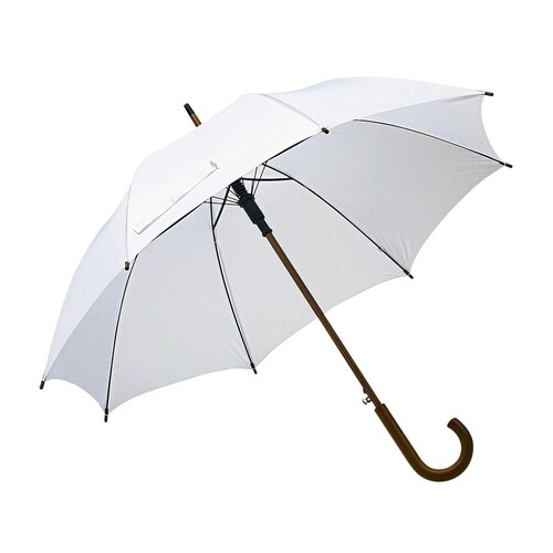 L-merch Automatic Wooden Stick Umbrella Tango (Light Green, Ø ca. 103 cm)